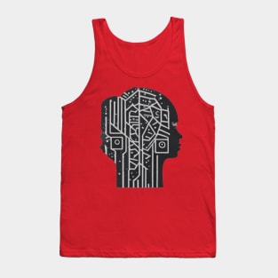 Brain network Tank Top